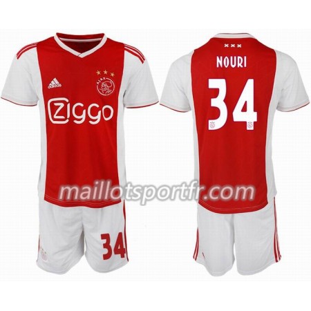 Maillot de Foot Ajax Amsterdam NOURL 34 Enfant Domicile 2018/19
